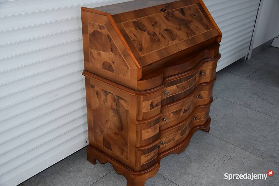 sekretarzyk z drewna orzechowego nowy warmińsko-mazurskie