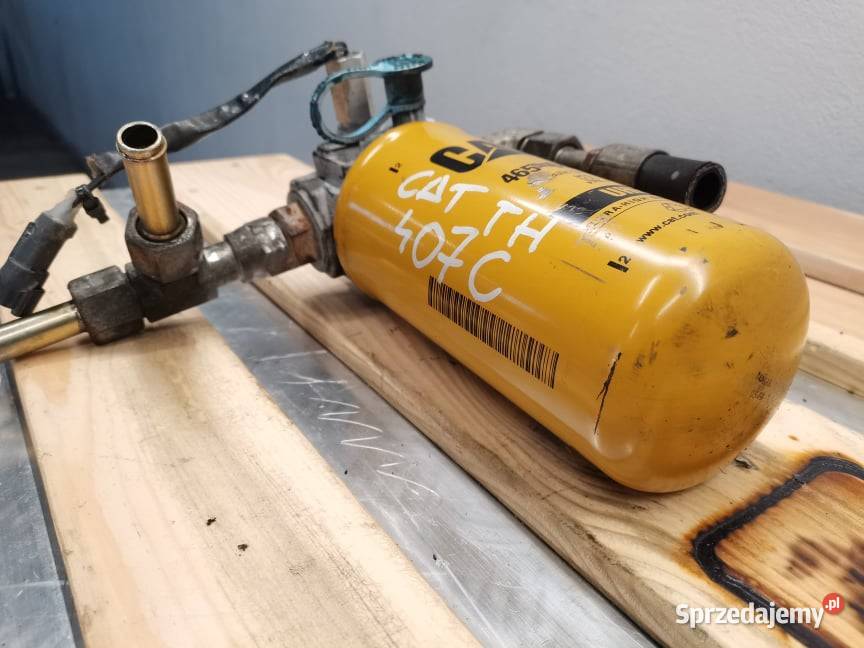CAT TH 407 Adaptacja filtra hydrauliki Wilkowo