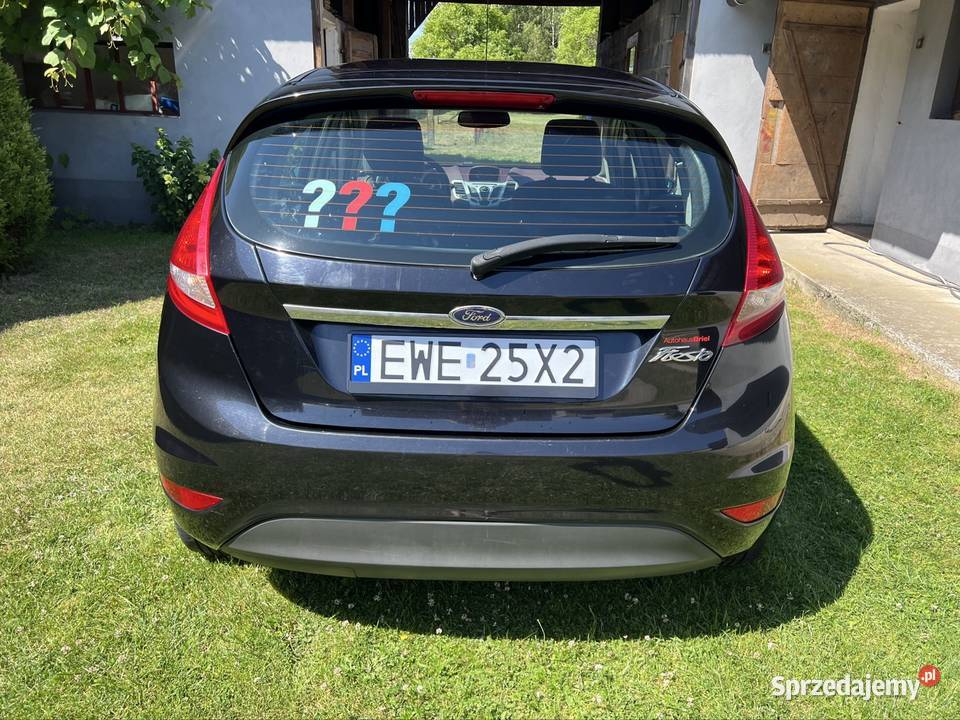Ford Fiesta 14 benzyna climatronic grzana szyba wielofunkcyjna kierownica Wieruszów
