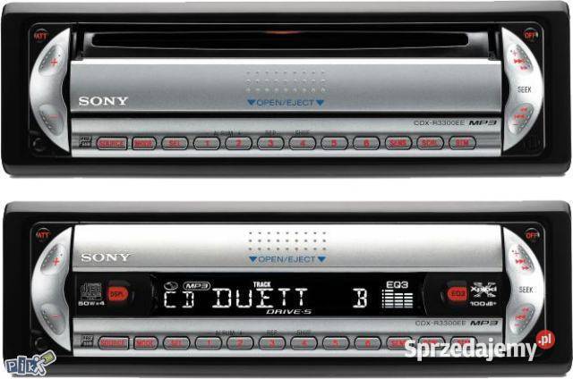 Radio CDMP3 Sony CDXR3300 DriveS Xpld Kielce