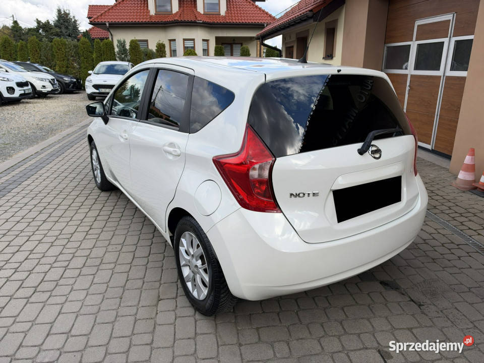 Nissan Note 12 80 Klima Navi Serwis 1Właściciel elektryczne lusterka Orzech