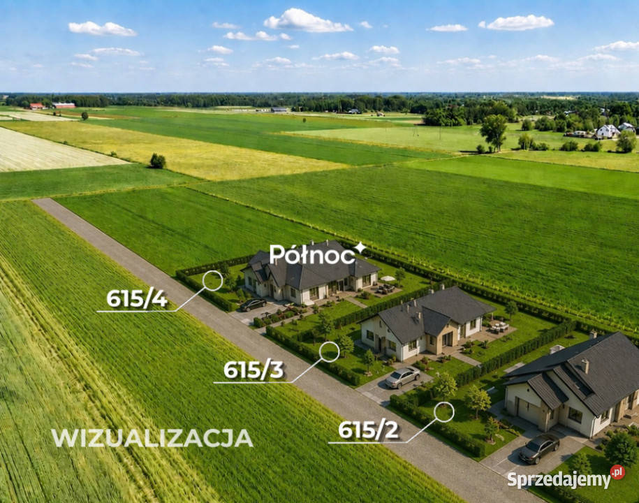 Działki budowlane z WZ Sławatycze sprzedam