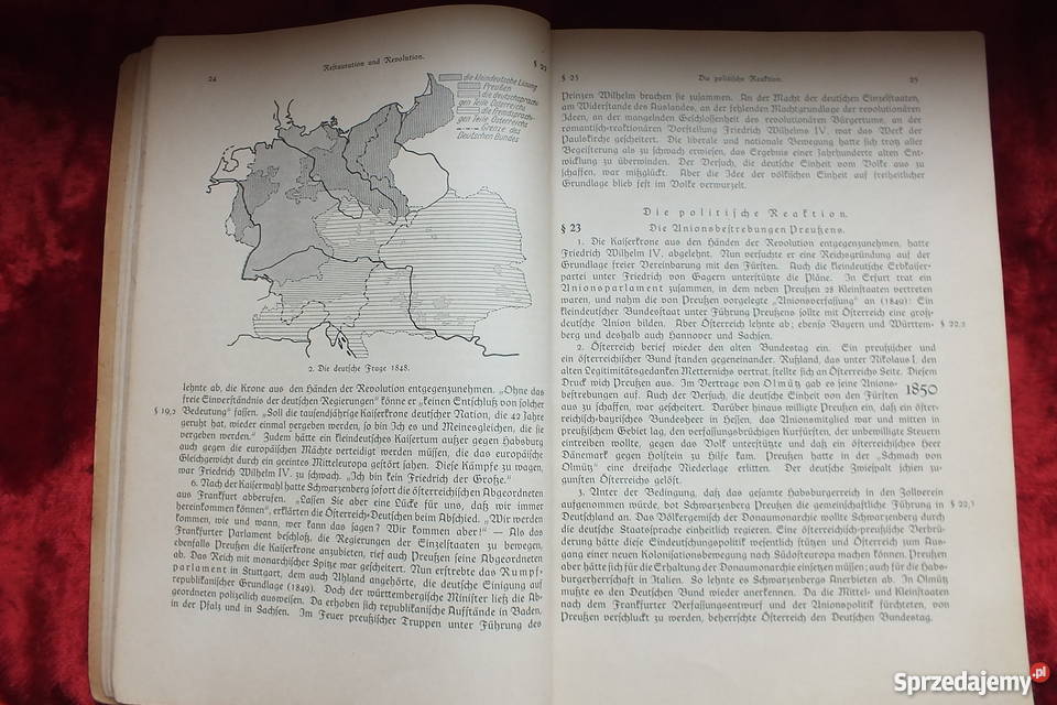 Stara niemiecka książka z Breslau wydana w 1935r