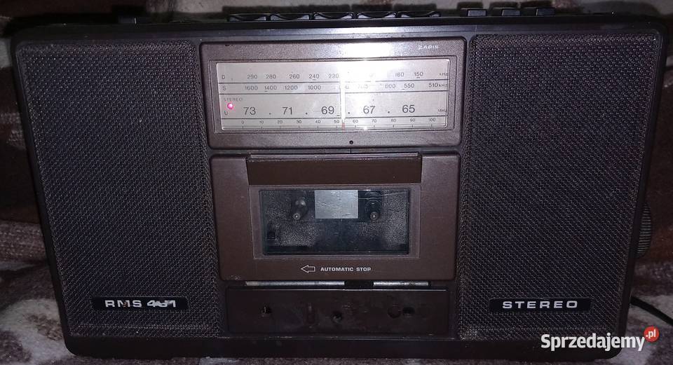 Radiomagnetofon Unitra Kasprzak RMS 451 Gdynia