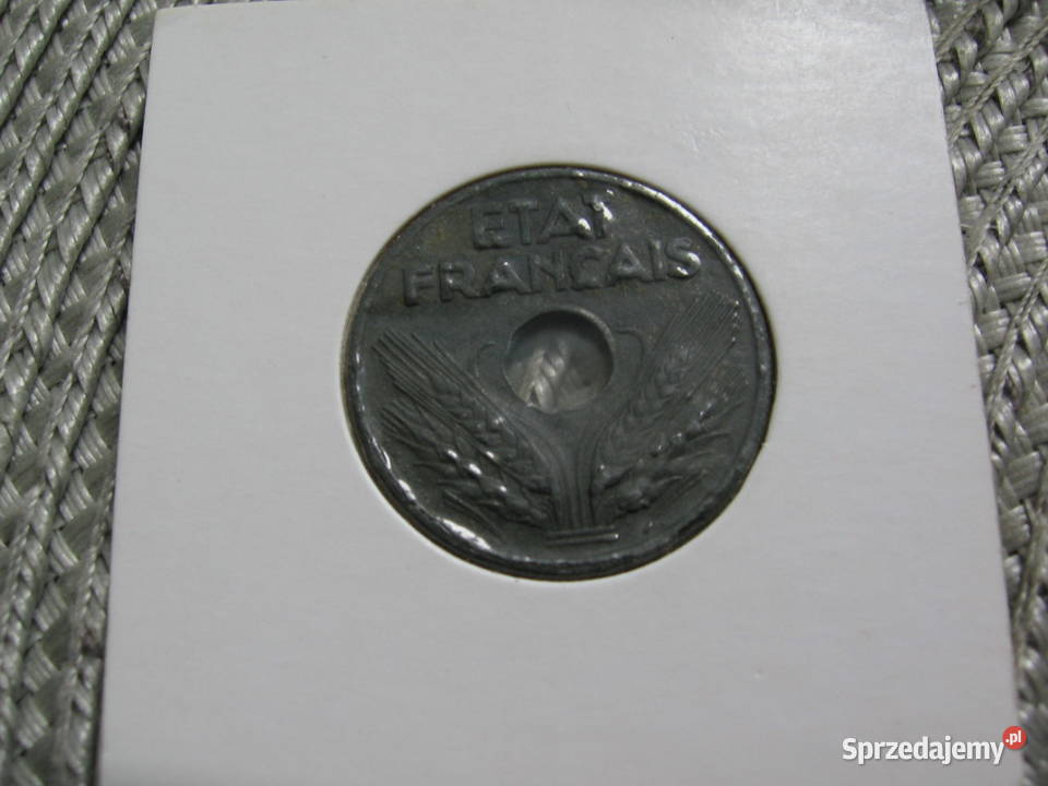 Francja 20 Centymów 1942r Cynk Vichy Kalisz