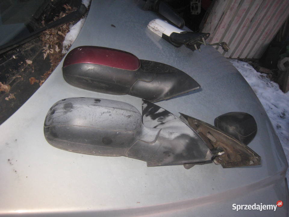 Lusterko lewe prawe manualne czarne Opel Corsa C Kraków