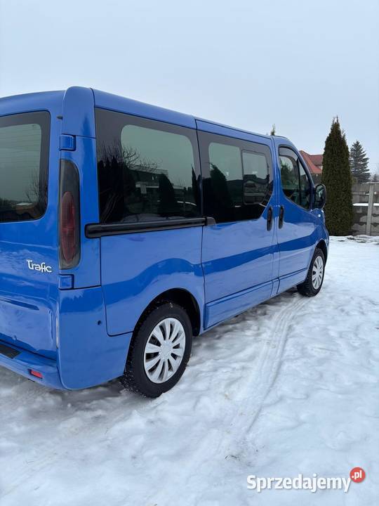 Renault trafic 20 benzyna gaz do 2034 2000cm3 Trafic Morawica