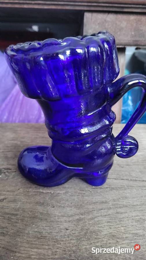 Wazon prl szkło Antyki Ciechanowiec sprzedam