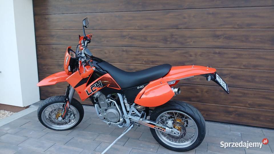 KTM LC4 640 SUPERMOTO ZAREJESTROWANY STAN Pawlin