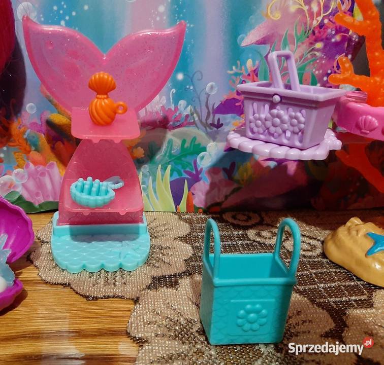 Lalka Enchantimals Milagra Mermaid ze sklepikiem Zabrzeg sprzedam