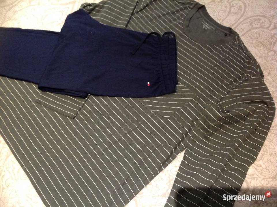 Piżama Męska TOMMY HILFIGER ML NOWA Nowa Sól