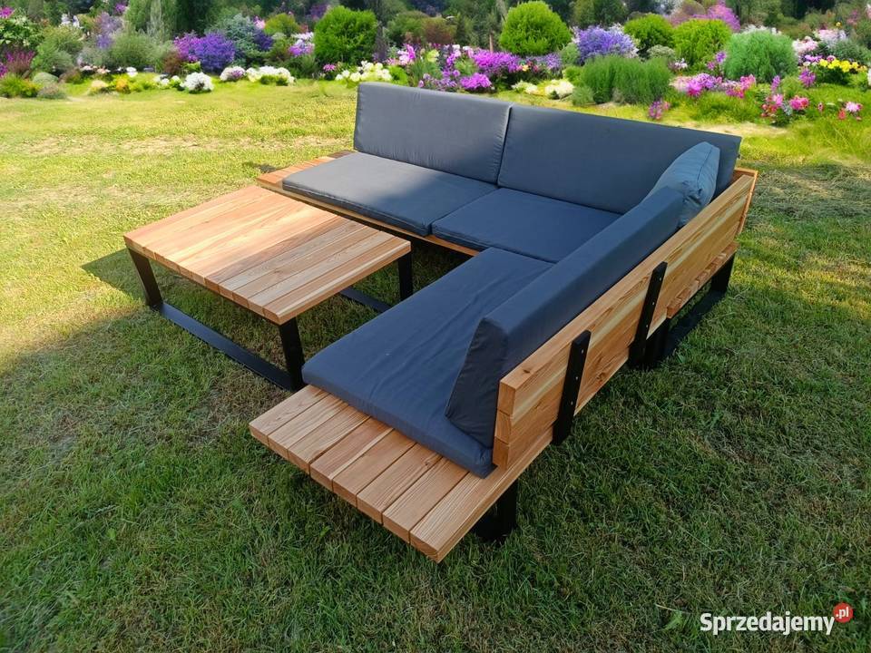 Meble ogrodowe narożnik tarasowy Miłkowa