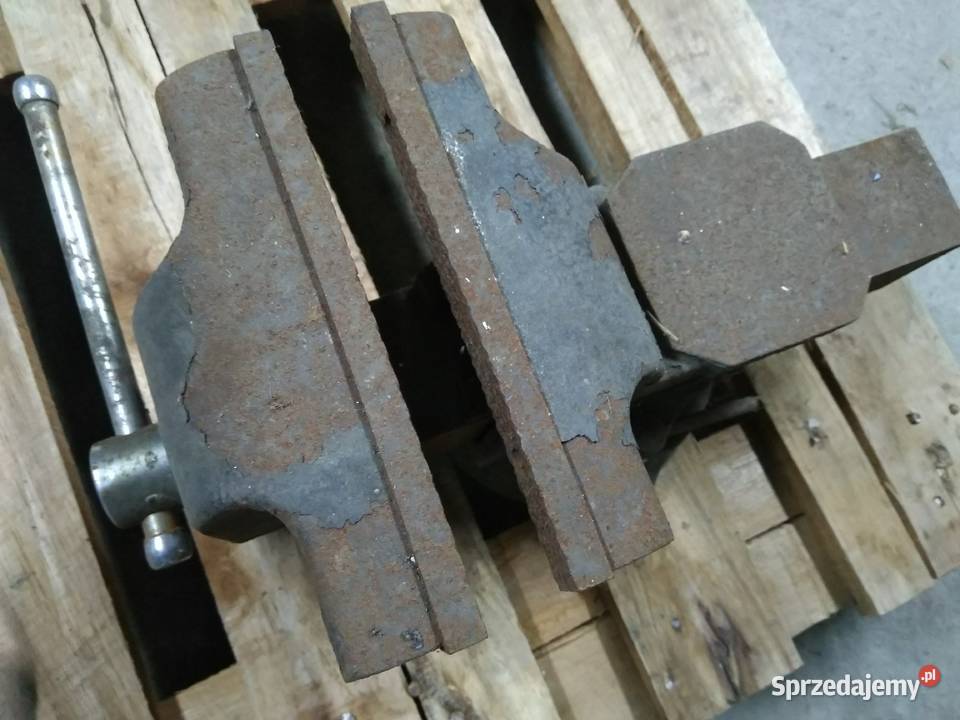 IMADŁO ślusarskie obrotowe z kowadłem 20 szczęki sprzedam