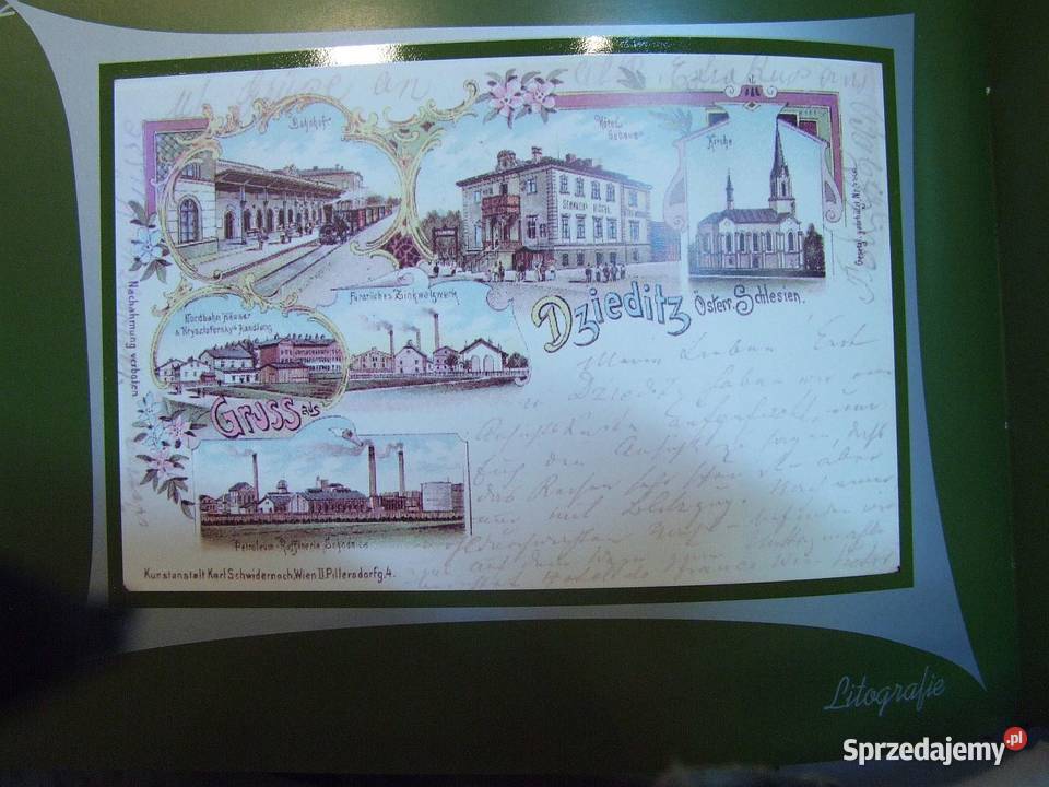 Czechowice Dziedzice na starych widokówkach hobby, kolekcjonerstwo