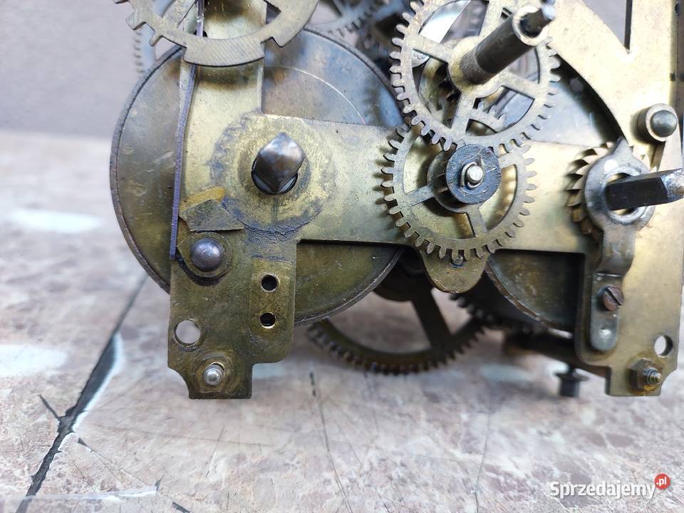 807 Mechanizm starego zegara ściennego Kienzle pomorskie Tczew sprzedam