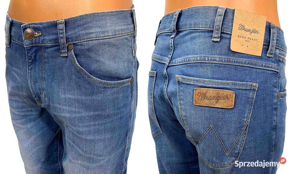 Spodnie męskie Wrangler Larston Blue W29 L34 Pisz