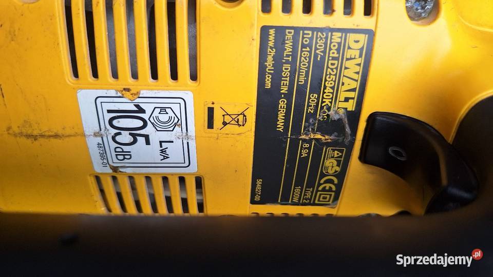 Młot Wyburzeniowy DEWALT Młoty udarowe Zawadka