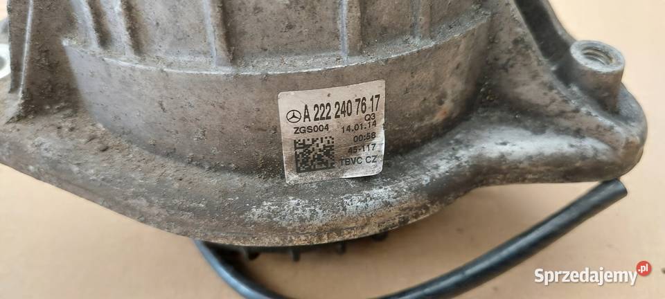 PODUSZKA SILNIKA PRAWA MERCEDES SKLASA W222 Międzychód sprzedam