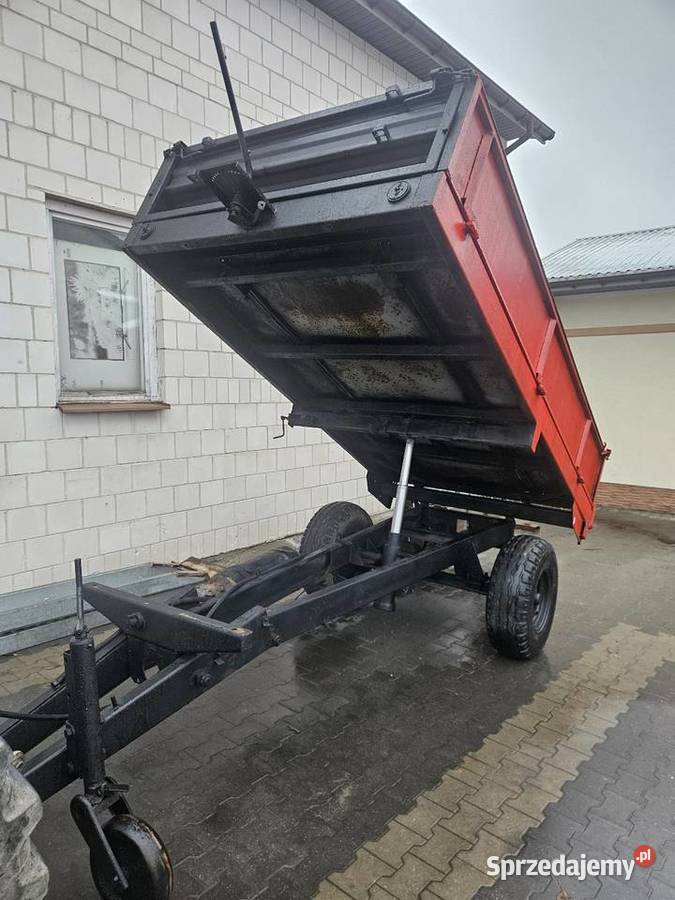 Przyczepa wywrotka nieuszkodzony Grójec