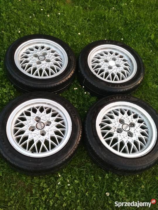 sprzedam felgi BBS 15 4x100 z oponami Strzyżów