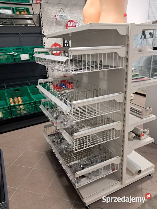 Regał sklepowy dwustronny gondola Tarnów