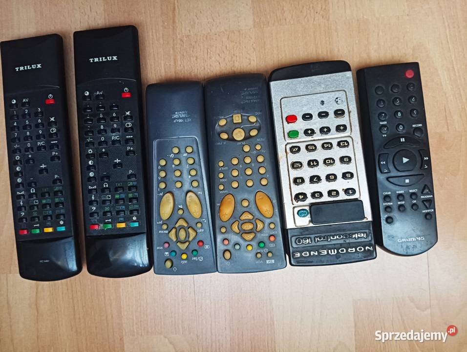 Piloty do telewizorów i satelity śląskie