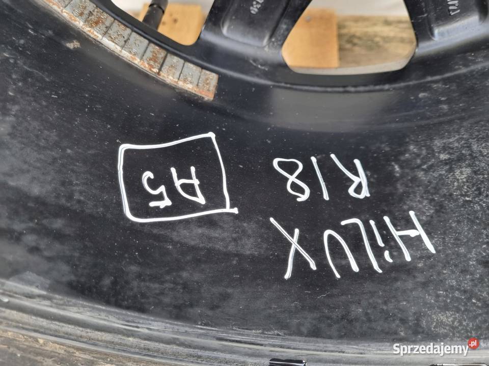 Toyota Hilux VIII KOŁO ZAPASOWE Zapas alufelga