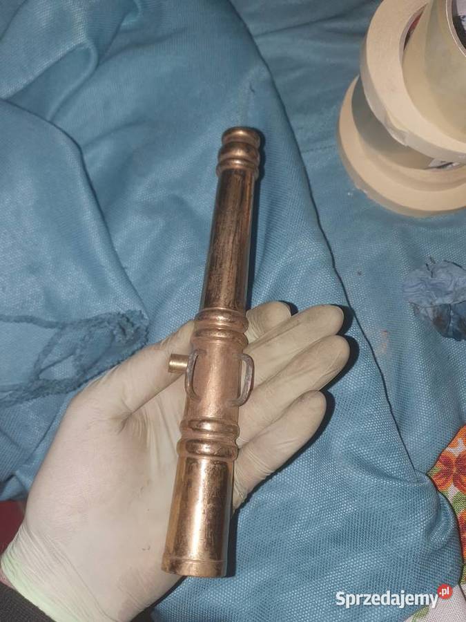 Część instrumentu stara armatka lufa na proch mazowieckie