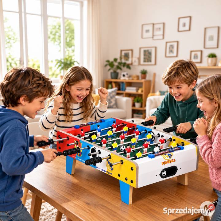 Stół do gry w piłkarzyki ECOTOYS dzieci 3 opolskie