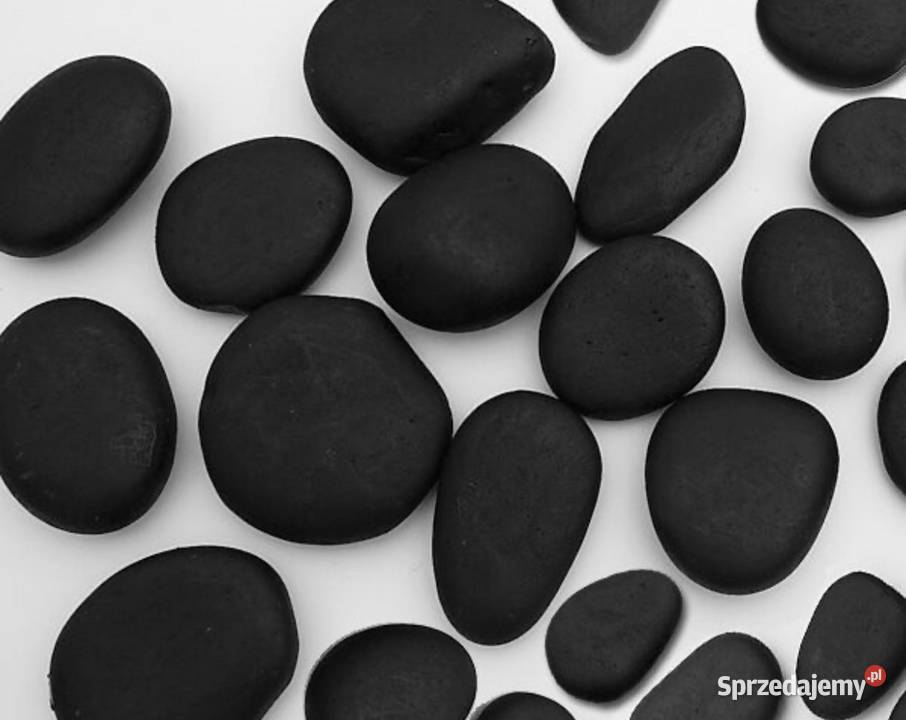 CZARNY OTOCZAK POLEROWANY Kamień do Ogrody Warszawa
