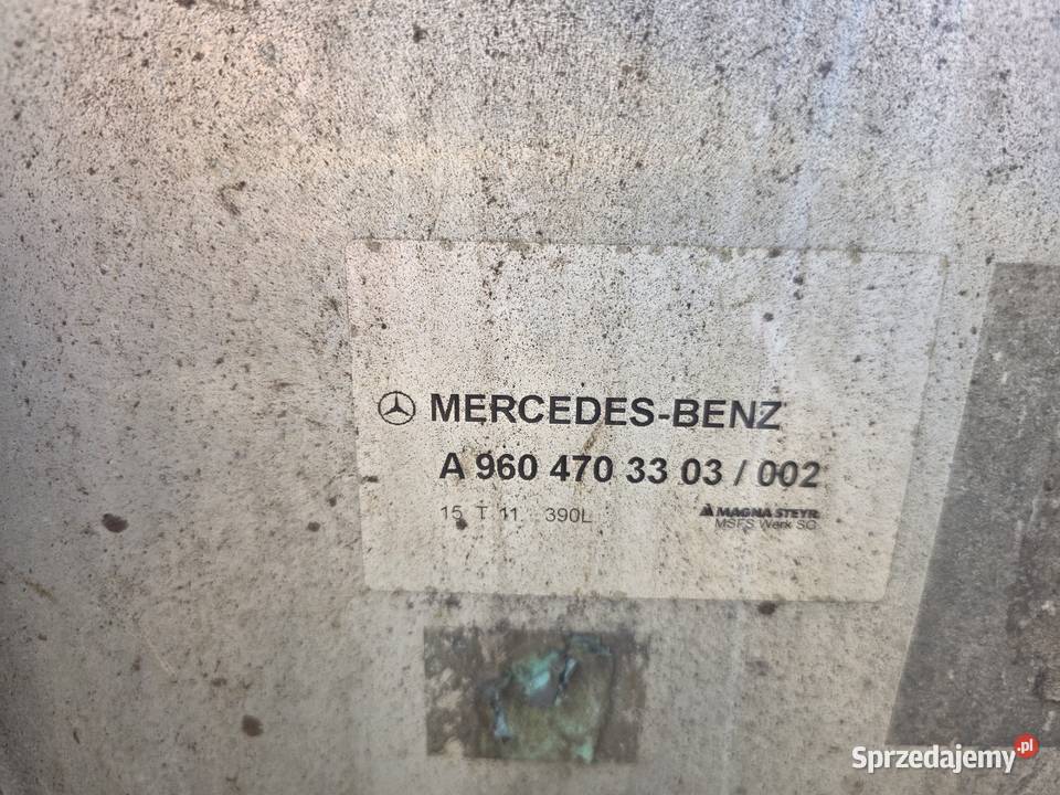 MERCEDES ACTROS ANTOS AROCS ZBIORNIK PALIWA 430L wielkopolskie Stęszew