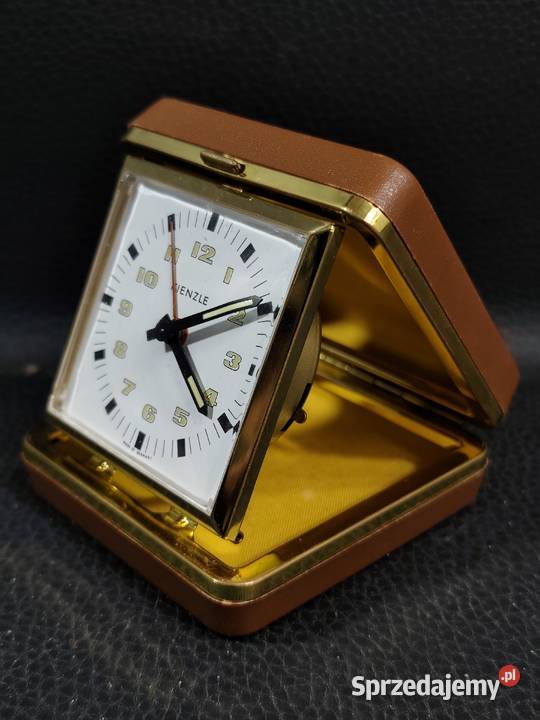 Stary Budzik Podróżny KIENZLE Vintage Lata 5060 Poddębice