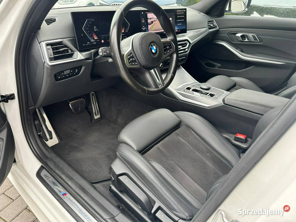 BMW 320 20i Automat MSport Pakiet Zarejestrowana biały BMW Baranowo