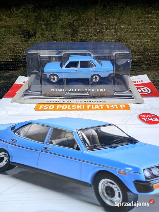 FIAT 131P MIRAFIORI model 143 Legendy FSO Modelarstwo Warszawa