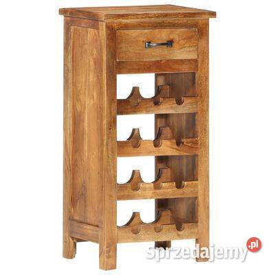 vidaXL Szafka na wino 40x30x80 lite drewno Warszawa