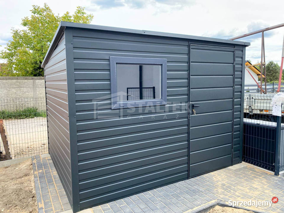 Schowek Domek Ogrodowy 25x2m Drzwi okno dach Sieradz sprzedam