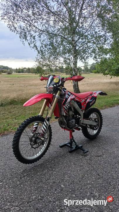 honda crf250r homologacja Motoryzacja Trzebież