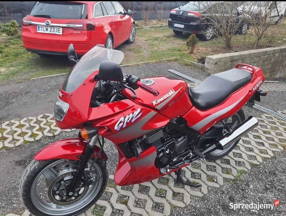 Kawasaki GPZ 500 stan zadbane 60 60KM świętokrzyskie Krasocin