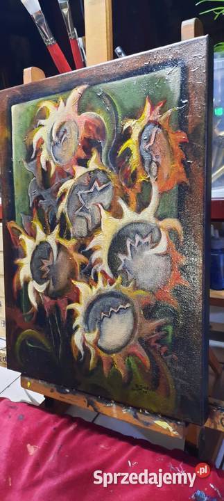 Obraz akryl sygnowany 18 bez ramy Warszawa