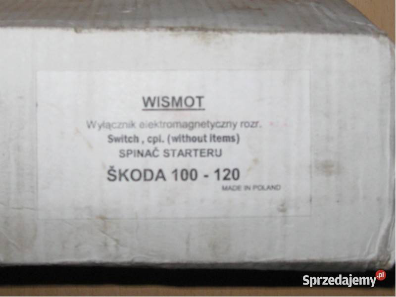 Wyłącznik elektromagnetyczny Skoda 105 Sarnaki