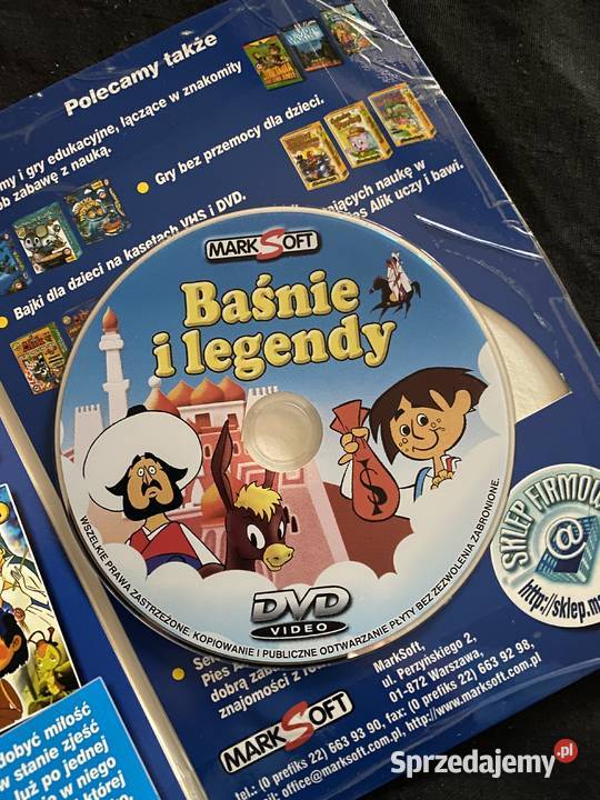 Basnie i Legendy dzieciplyta DVD sprzedam