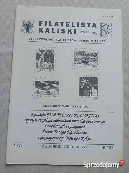 Kwartalnik Filatelista Kaliski 4 56 Koźminek