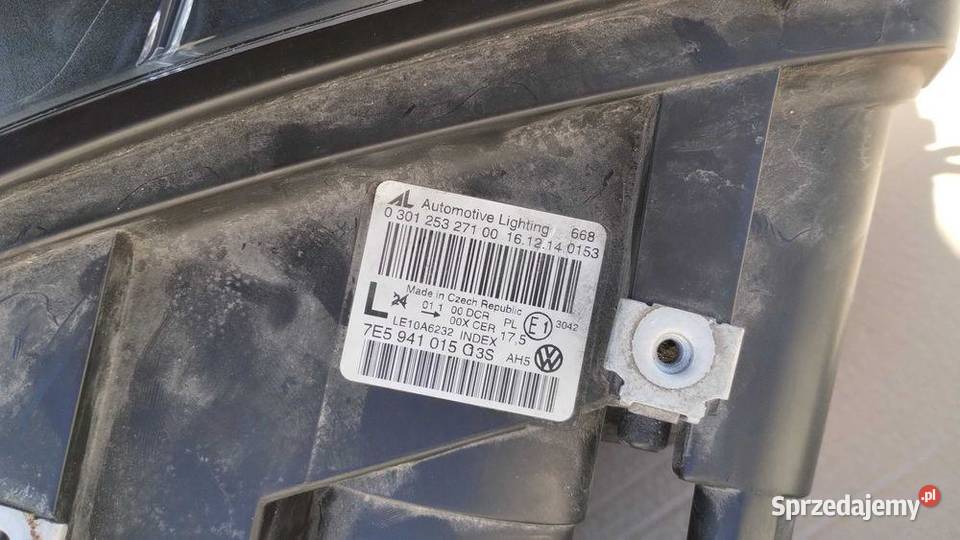 Lampa Przód Lewa Bi Xenon Led Vw Transporter T5