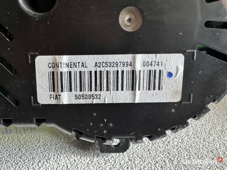 LICZNIK ZEGARY ALFA ROMEO MITO 50508532 Rok produkcji 2008 Warszawa sprzedam