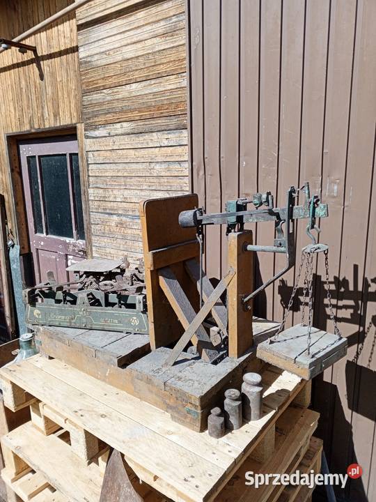 Waga szalkowa z czasów PRLu Łopuszno sprzedam