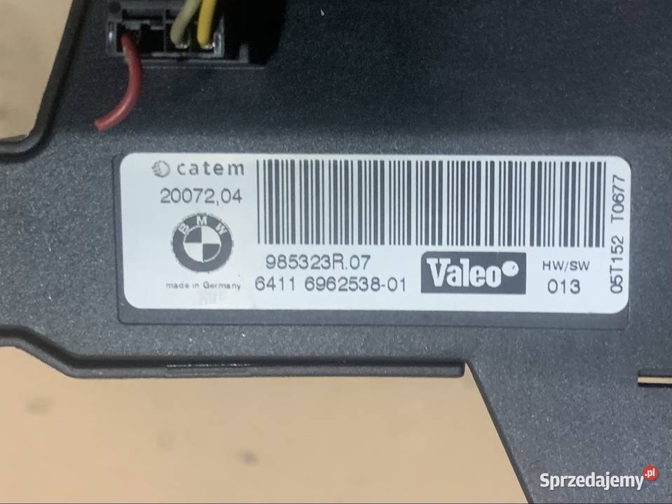 6962538 nagrzewnica elektryczna bmw 3 e90 e91 Szczecin