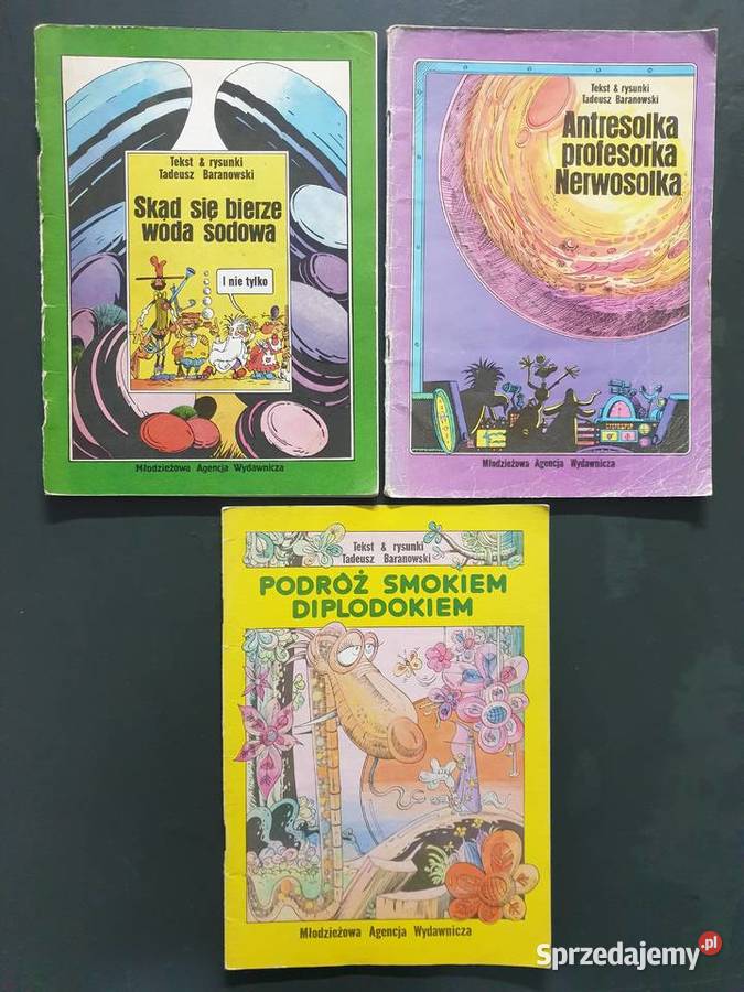 Tadeusz Baranowski 3 albumy drugie wydania Gdynia