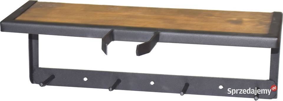 Wieszak UCHWYT Z PÓŁKĄ NA KOSA PODKASZARKA sprzedam