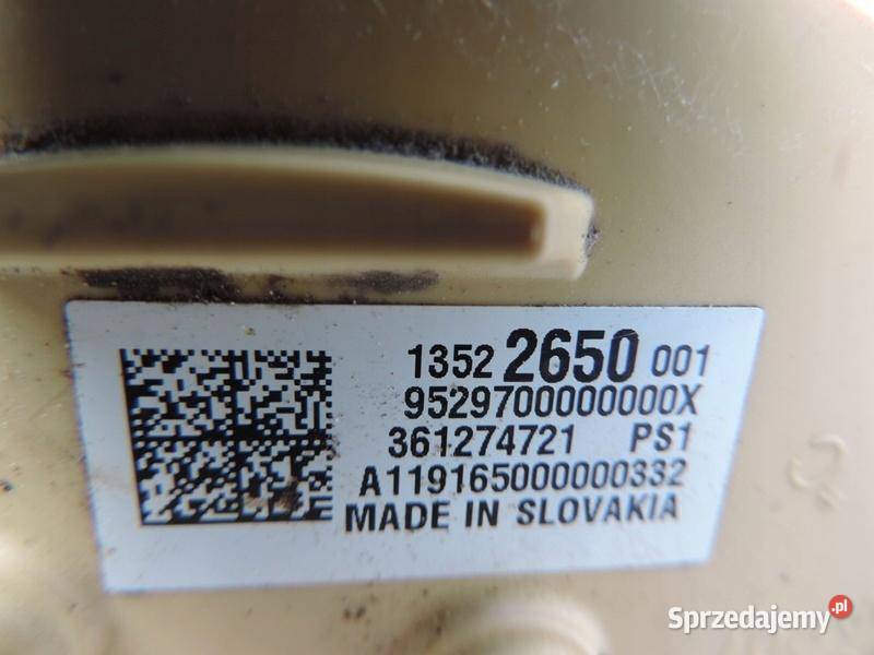 OPEL ASTRA K 16 CDTI POMPA PALIWA W ZBIORNIK Motoryzacja sprzedam
