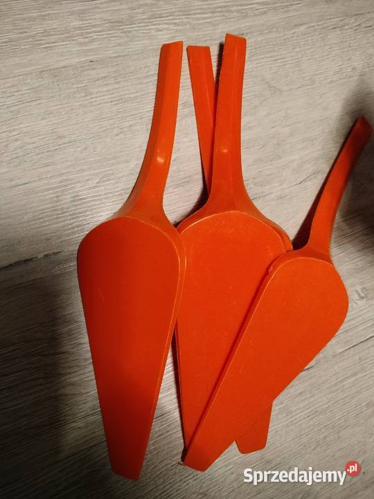 Plastikowe łopatki go ciasta vintage Pozostałe Choszczno